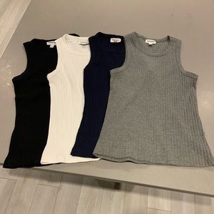 LOT OF 4! Frank and Oak Tank Tops - Like New